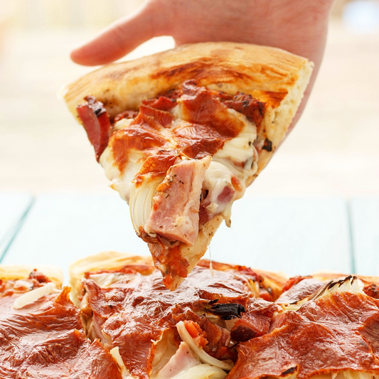 Gourmet Ham & Cheese Pizza